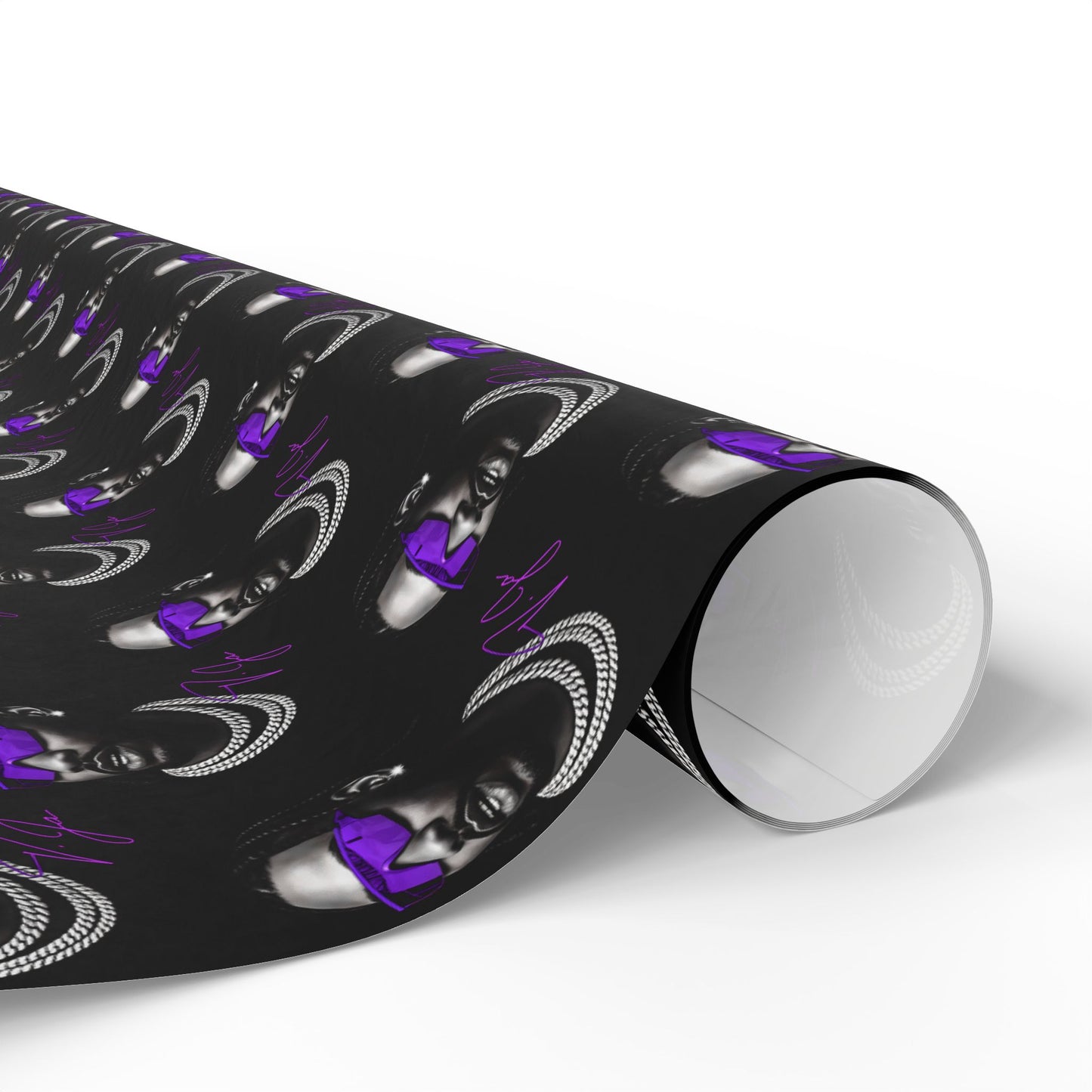 Wrapping Paper, MN VIKINGS Gift Wrap, Christmas Holiday Present Decoration, Birthday Party Supplies, Elegant Black and Gold Design