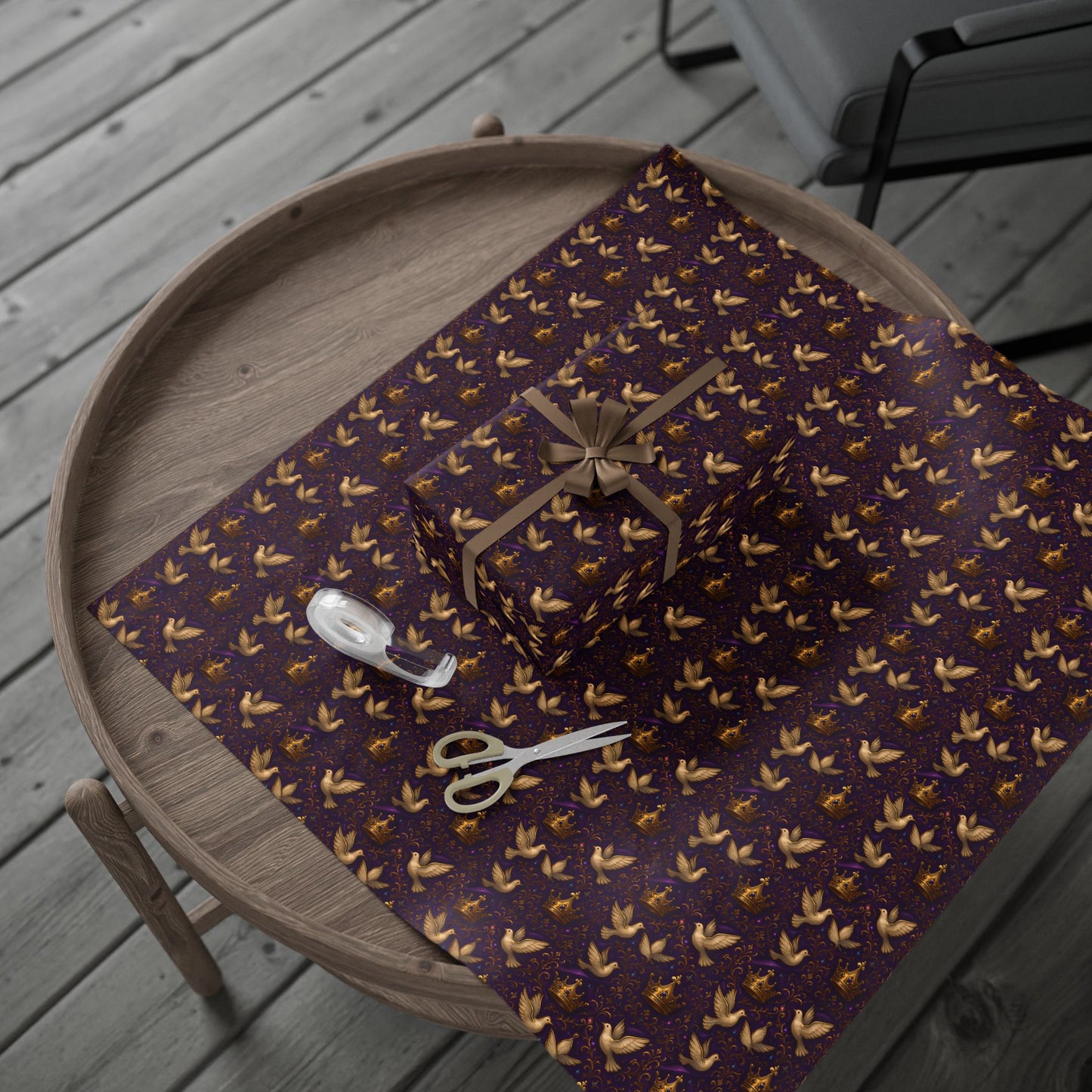 Wrapping Papers, Prince Paisley Dove Guitar Pattern, Gift Wrap Roll for Holidays, Birthdays, Special Occasions, Musician Gift Wrap, Unique