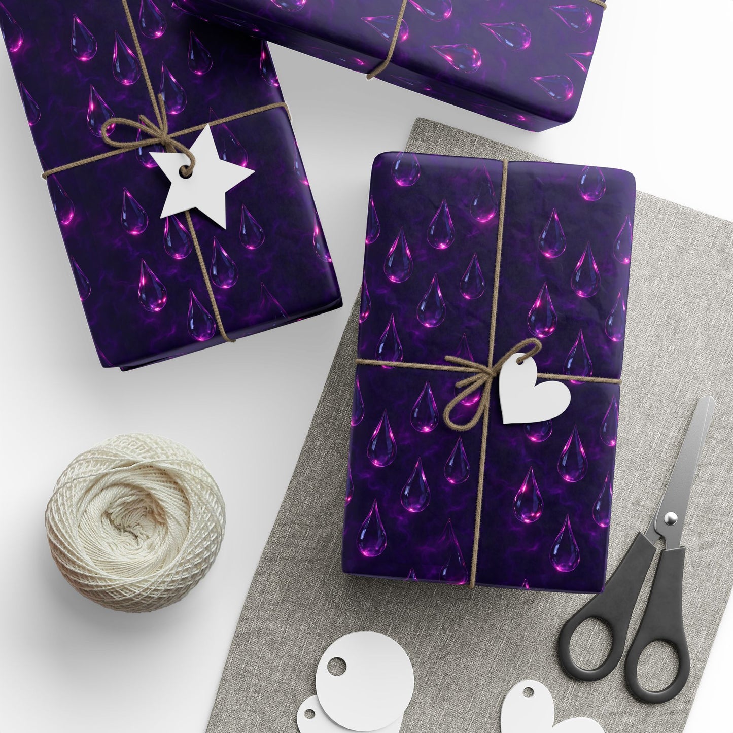 Wrapping Papers, Purple Rain, Gift Wrap Roll for Holidays, Birthdays, Special Occasions, Musician Gift Wrap, Unique